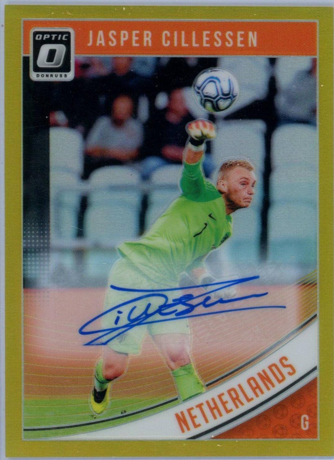 Jasper Cillessen [Optic Autograph Gold] #157