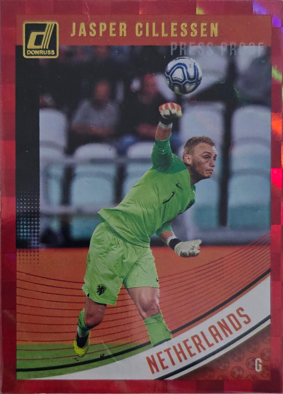 Jasper Cillessen [Press Proof Red] #157
