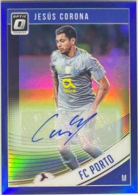Jesus Corona [Optic Autograph Blue] #76