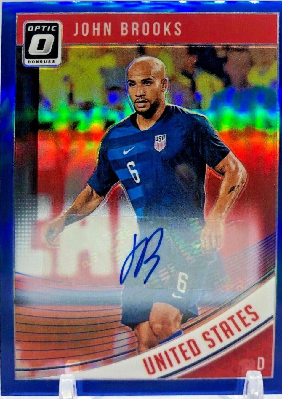 John Brooks [Optic Autograph Blue] #173
