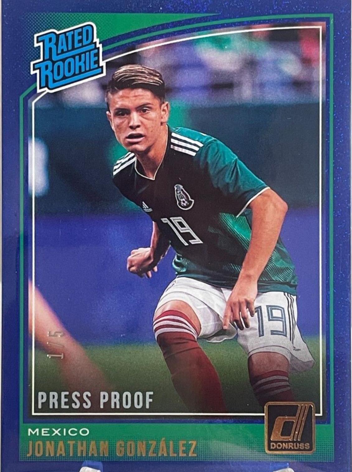 Jonathan Gonzalez [Press Proof Blue] #194