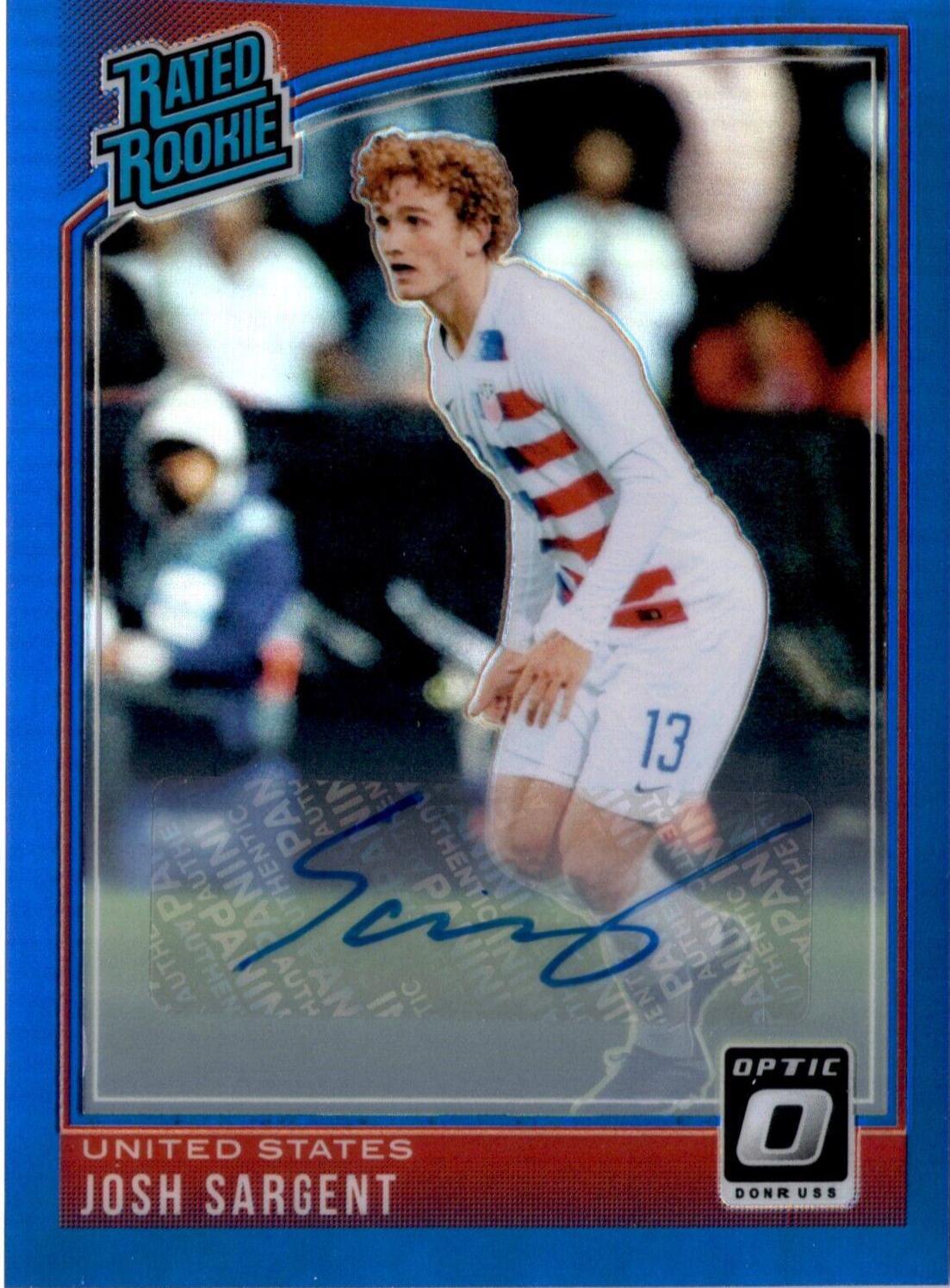 Josh Sargent [Optic Autograph Blue] #200