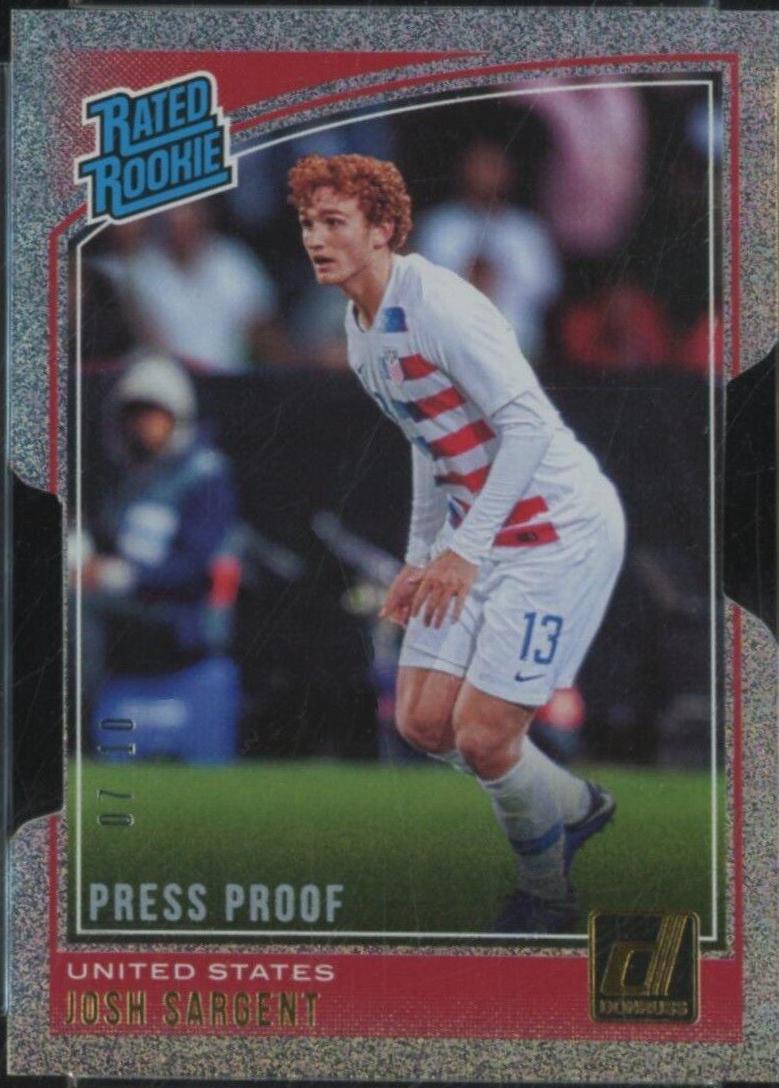 Josh Sargent [Press Proof Gold Die Cut] #200