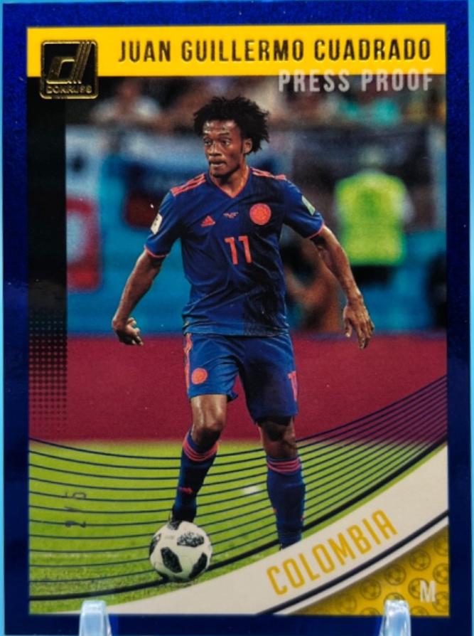 Juan Guillermo Cuadrado [Press Proof Blue] #112