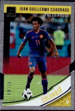 Juan Guillermo Cuadrado [Press Proof Gold Die Cut] #112