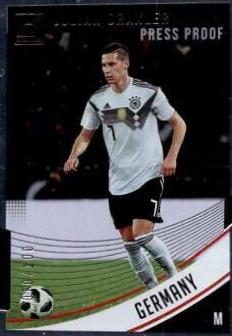 Julian Draxler [Press Proof Die Cut] #140