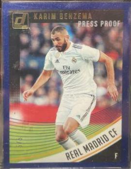 Karim Benzema [Press Proof Blue] #26