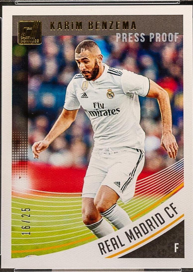 Karim Benzema [Press Proof Canvas] #26