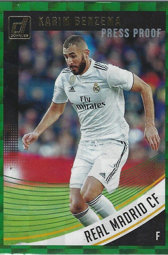 Karim Benzema [Press Proof Green] #26