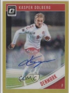 Kasper Dolberg [Optic Autograph Gold] #119