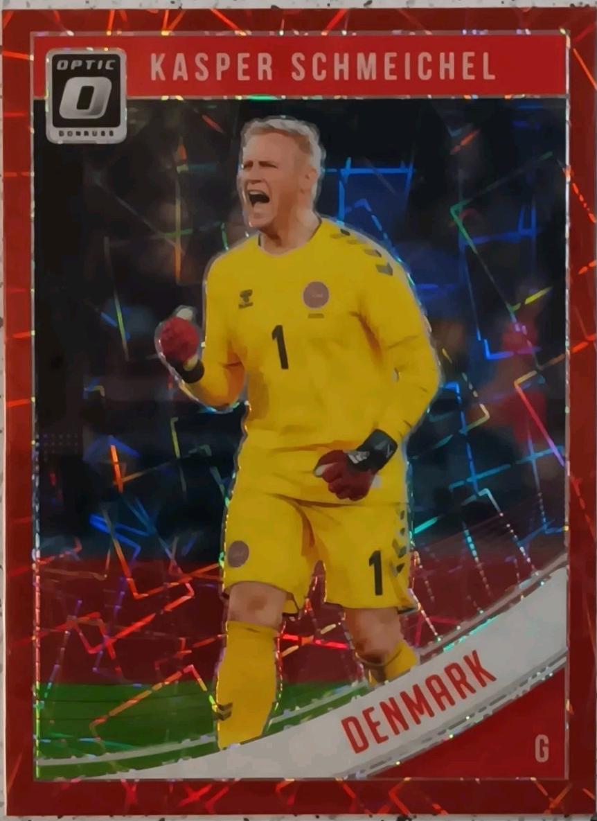 Kasper Schmeichel [Optic Red Velocity] #122