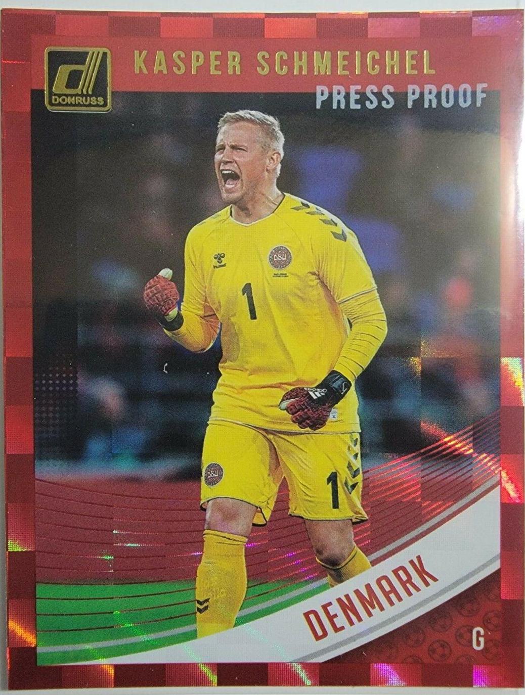 Kasper Schmeichel [Press Proof Red] #122