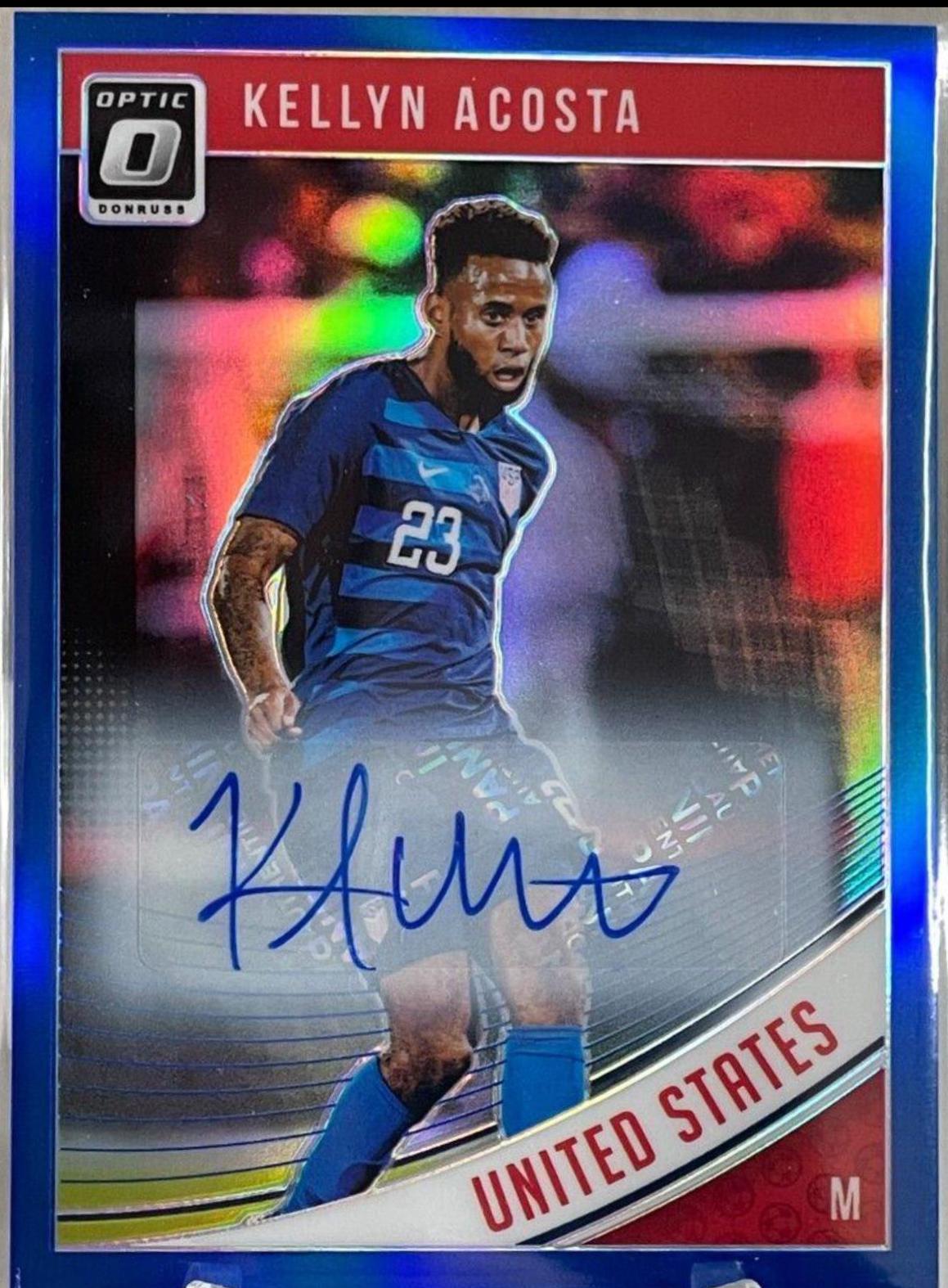 Kellyn Acosta [Optic Autograph Blue] #171