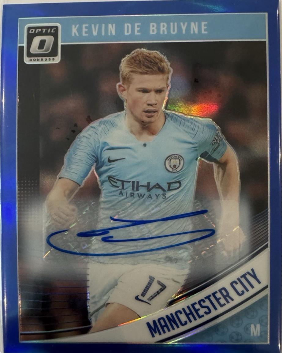 Kevin De Bruyne [Optic Autograph Blue] #41