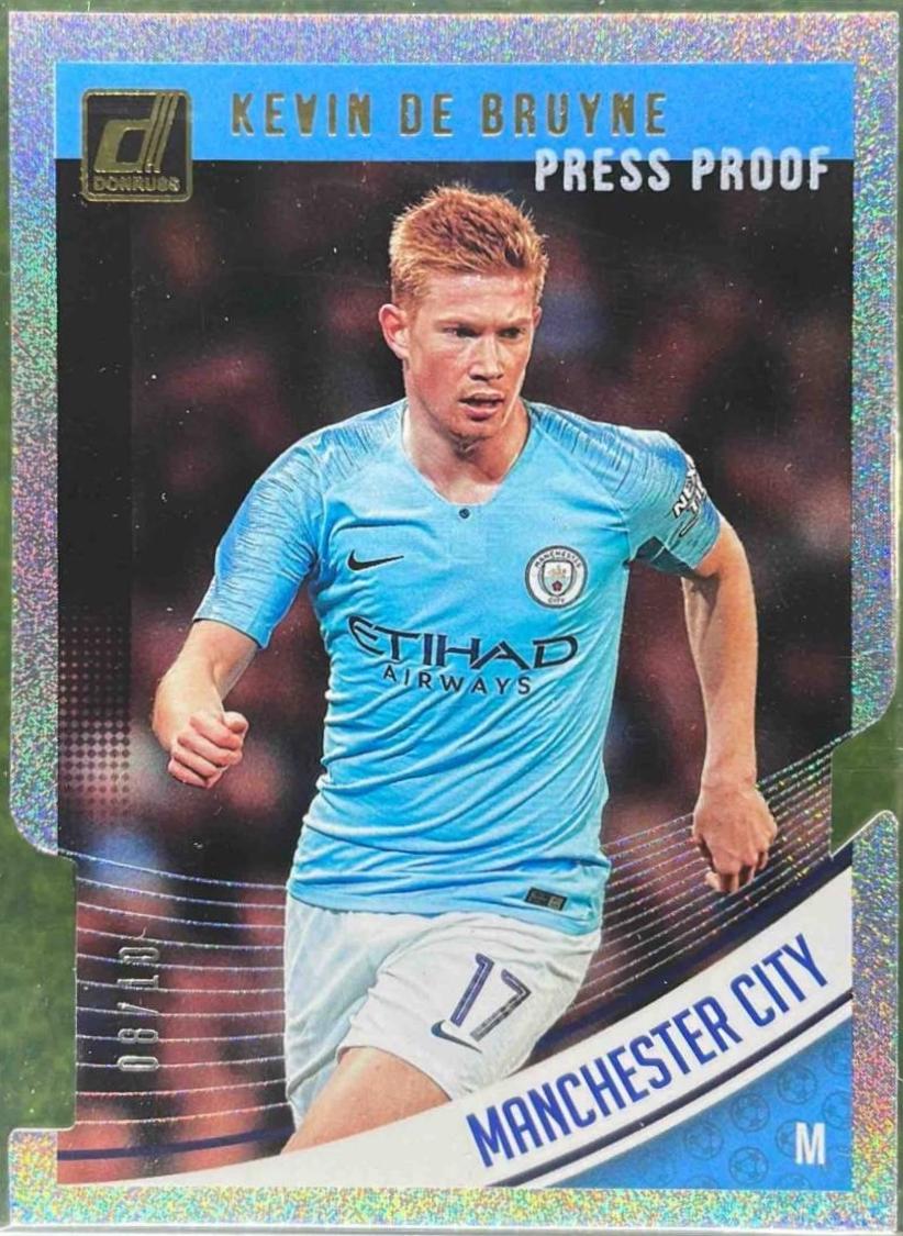 Kevin De Bruyne [Press Proof Gold Die Cut] #41
