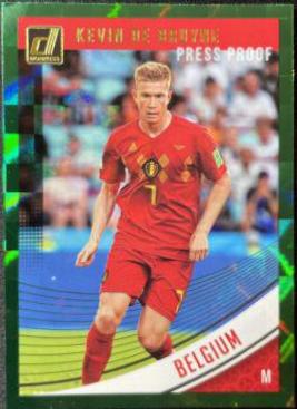 Kevin De Bruyne [Press Proof Green] #101