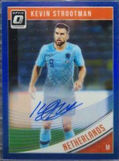 Kevin Strootman [Optic Autograph Blue] #155