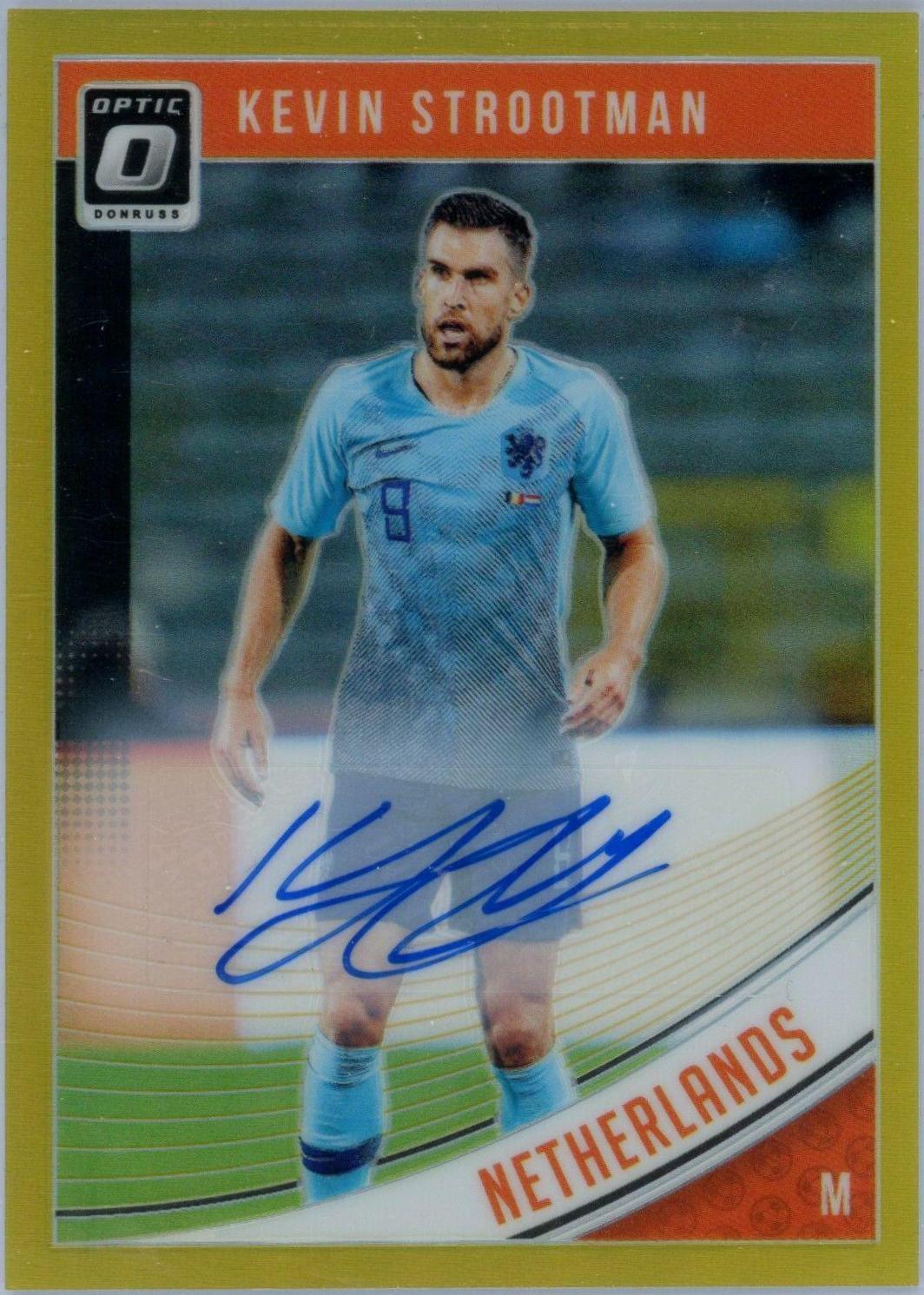 Kevin Strootman [Optic Autograph Gold] #155