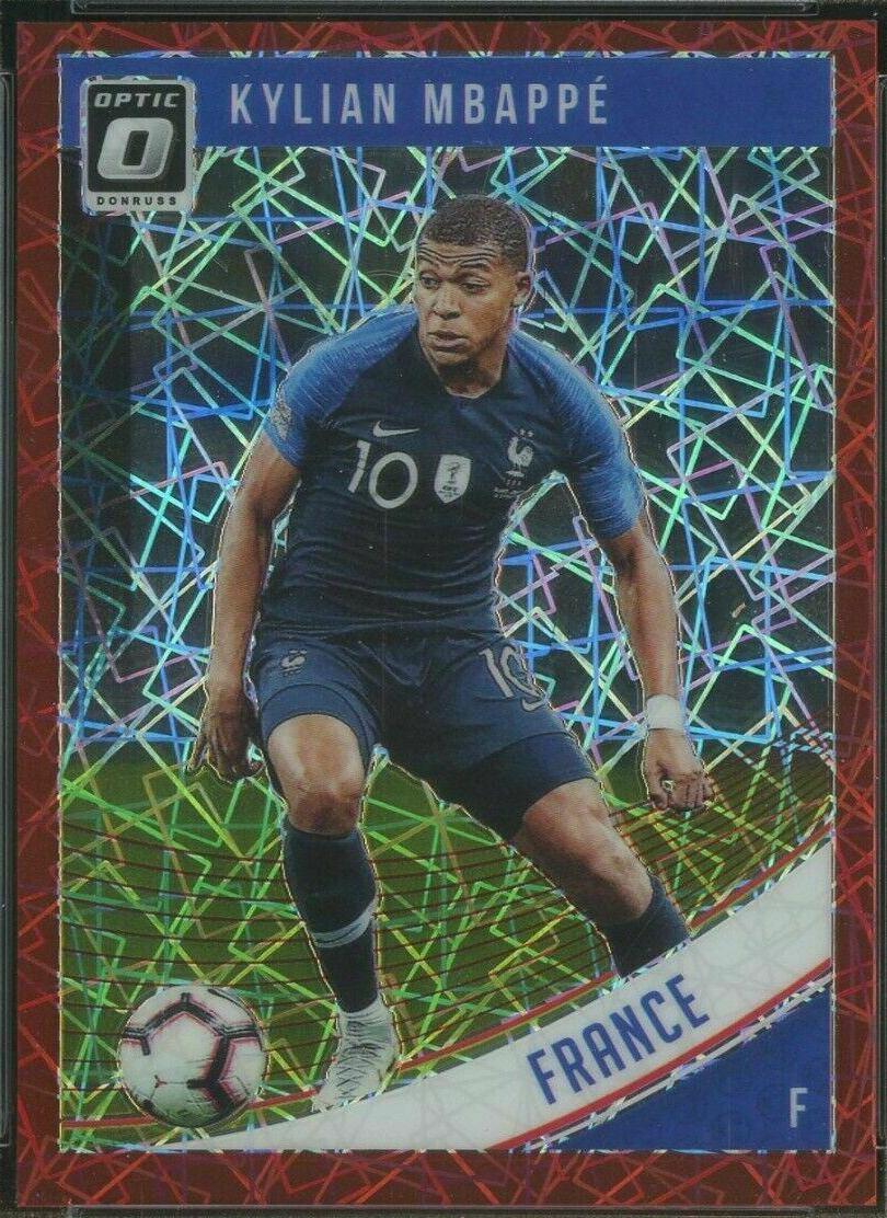 Kylian Mbappe [Optic Red Velocity] #132