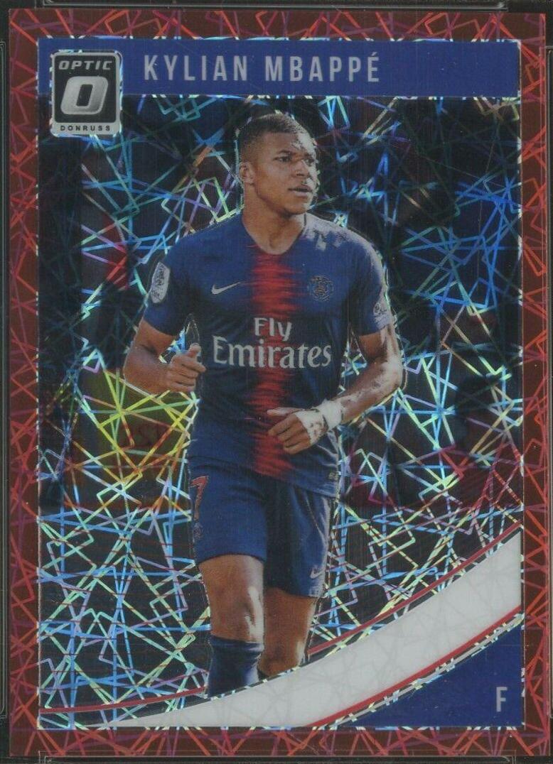 Kylian Mbappe [Optic Red Velocity] #53