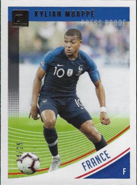 Kylian Mbappe [Press Proof Canvas] #132