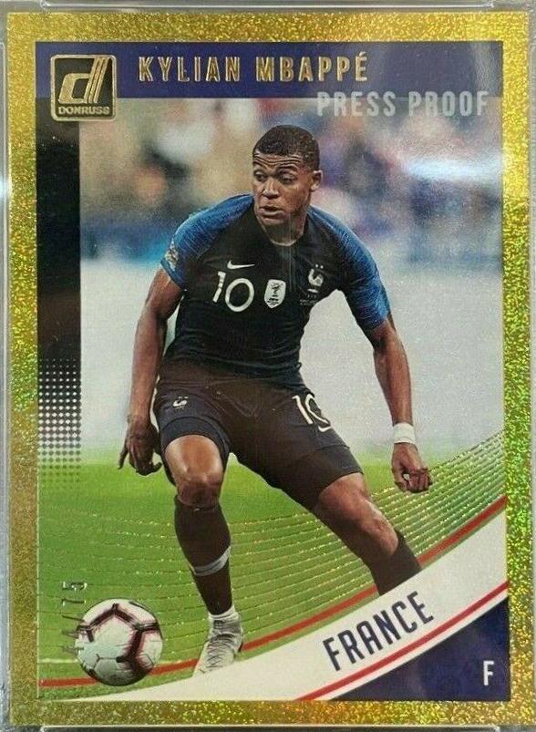 Kylian Mbappe [Press Proof Gold] #132