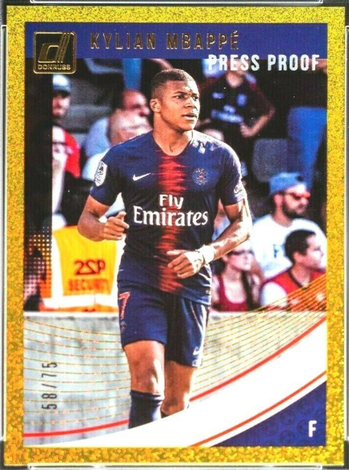 Kylian Mbappe [Press Proof Gold] #53