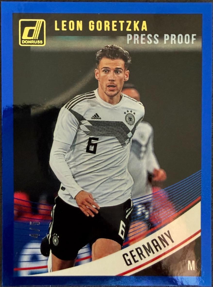Leon Goretzka [Press Proof Blue] #141