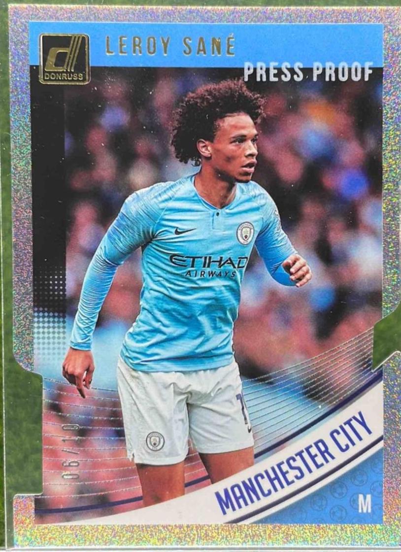 Leroy Sane [Press Proof Gold Die Cut] #40