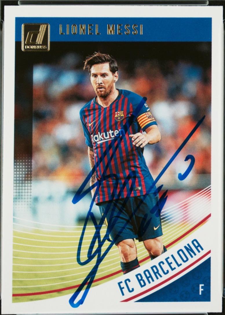 Lionel Messi [Optic Autograph] #1