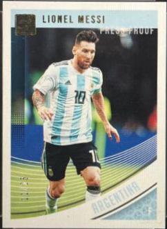 Lionel Messi [Press Proof Canvas] #88
