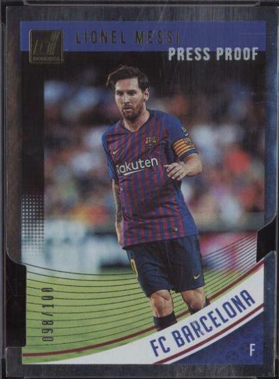 Lionel Messi [Press Proof Die Cut] #1