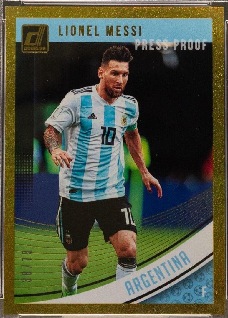 Lionel Messi [Press Proof Gold] #88