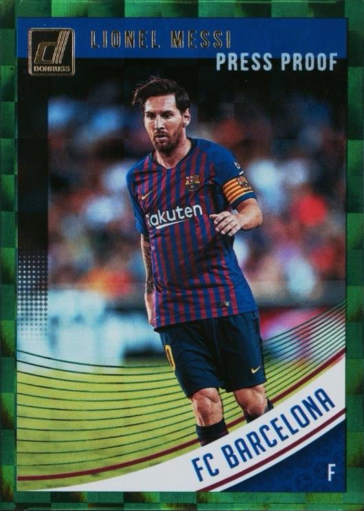 Lionel Messi [Press Proof Green] #1