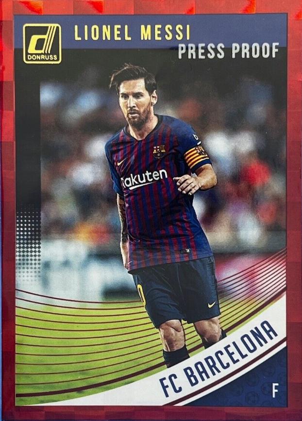 Lionel Messi [Press Proof Red] #1