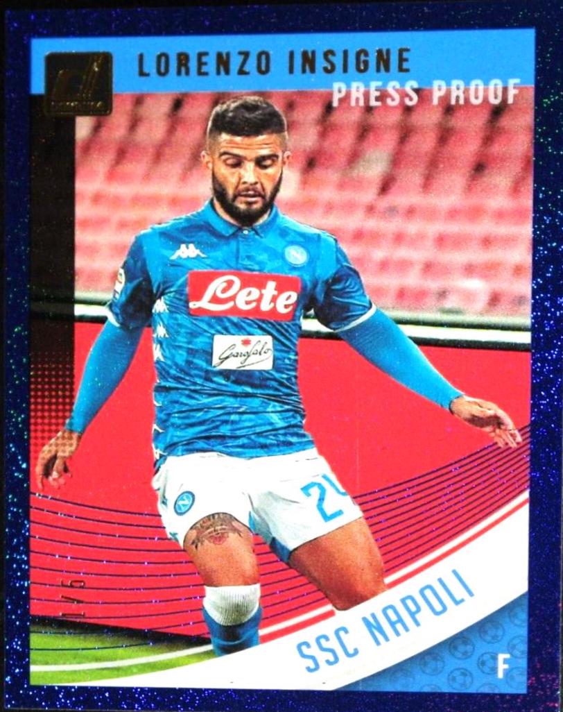 Lorenzo Insigne [Press Proof Blue] #72