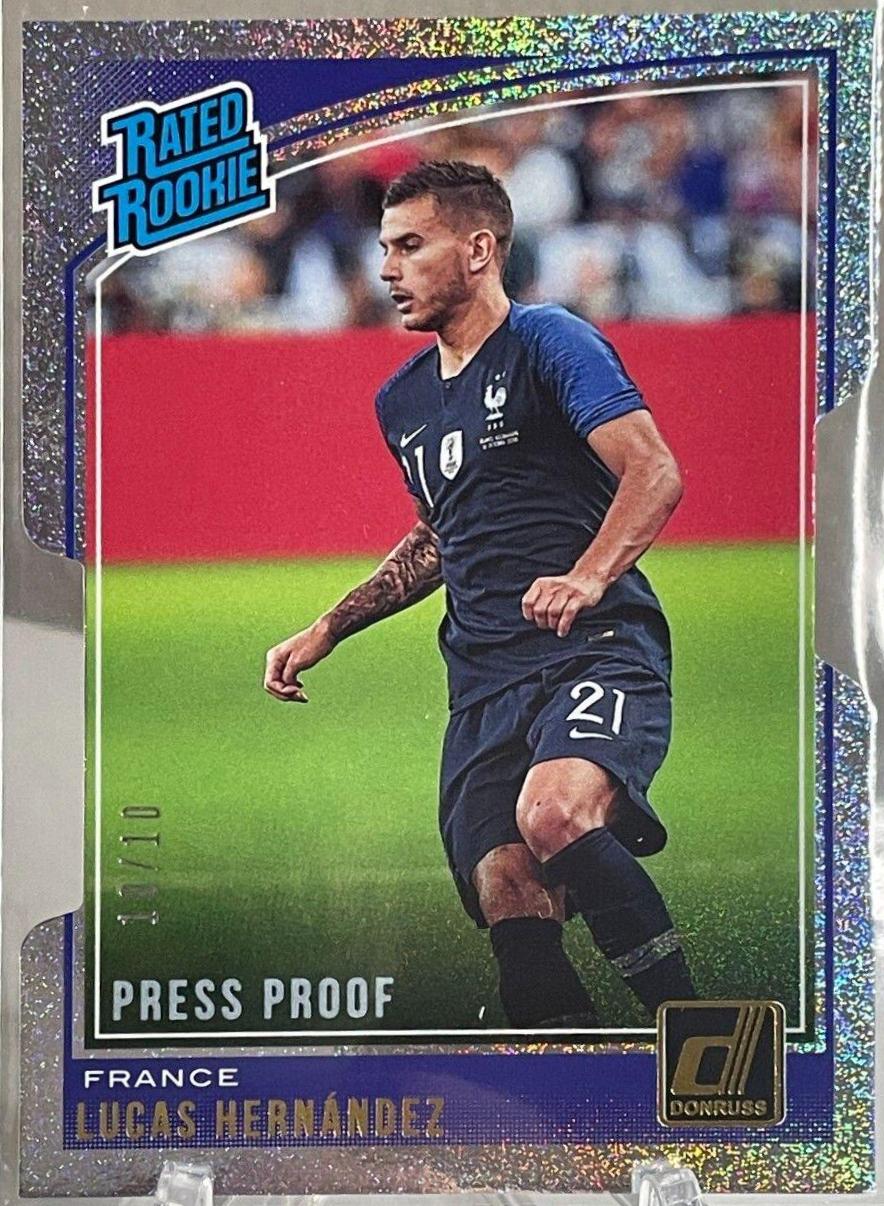 Lucas Hernandez [Press Proof Gold Die Cut] #190