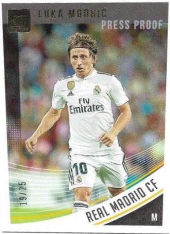 Luka Modric [Press Proof Canvas] #116