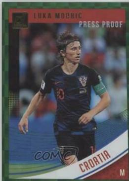 Luka Modric [Press Proof Green] #116