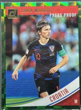Luka Modric [Press Proof Green] #28