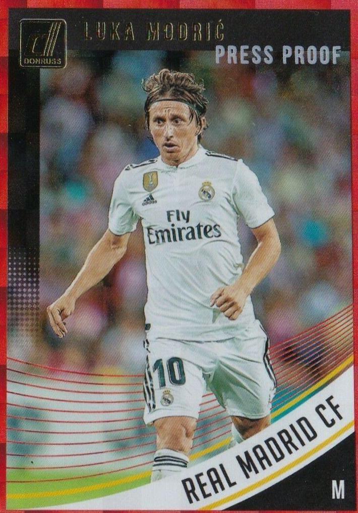 Luka Modric [Press Proof Red] #28