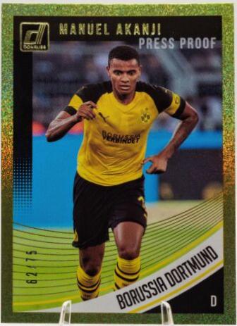 Manuel Akanji [Press Proof Gold] #69