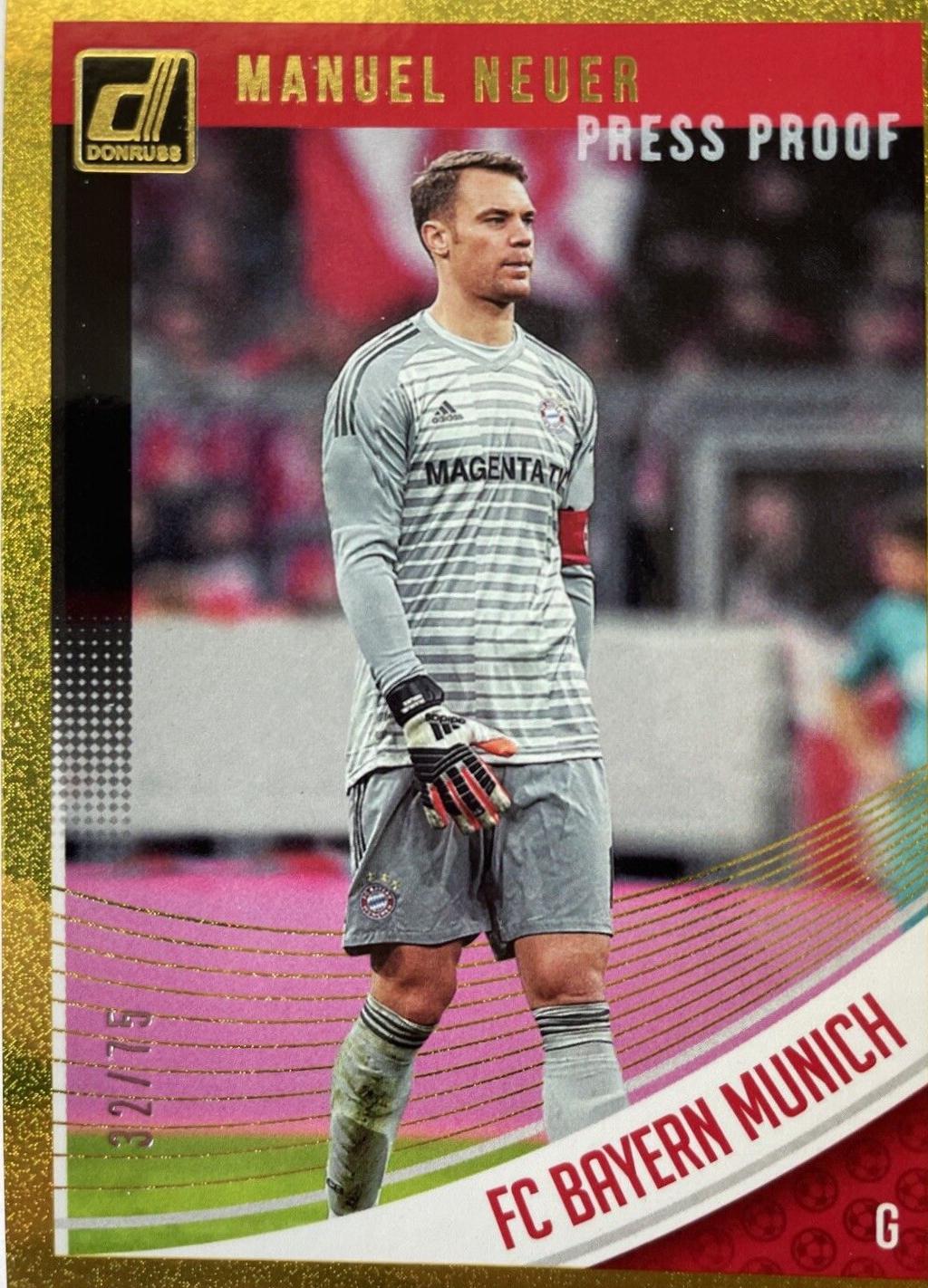 Manuel Neuer [Press Proof Gold] #24