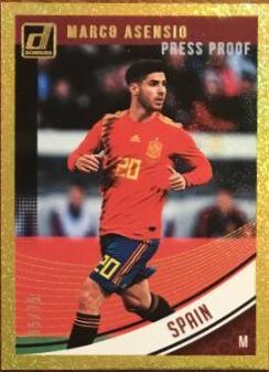 Marco Asensio [Press Proof Gold] #163