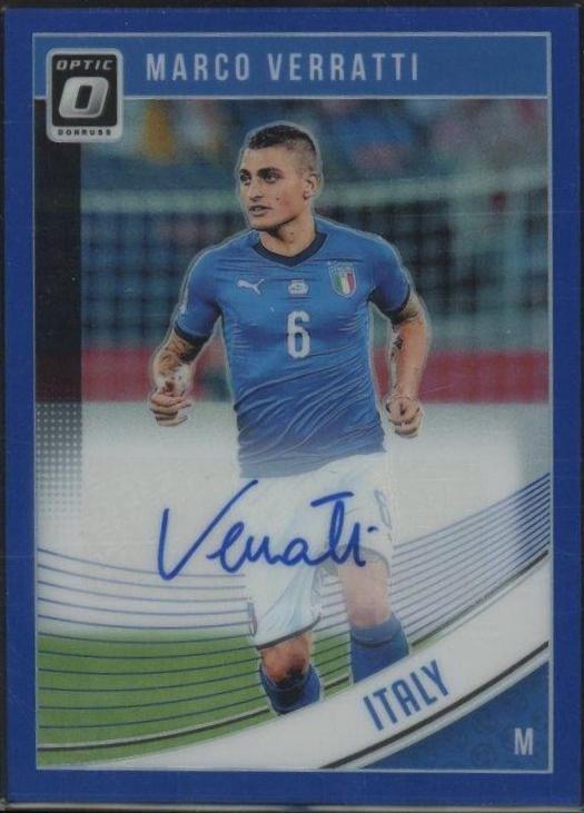 Marco Verratti [Optic Autograph Blue] #145