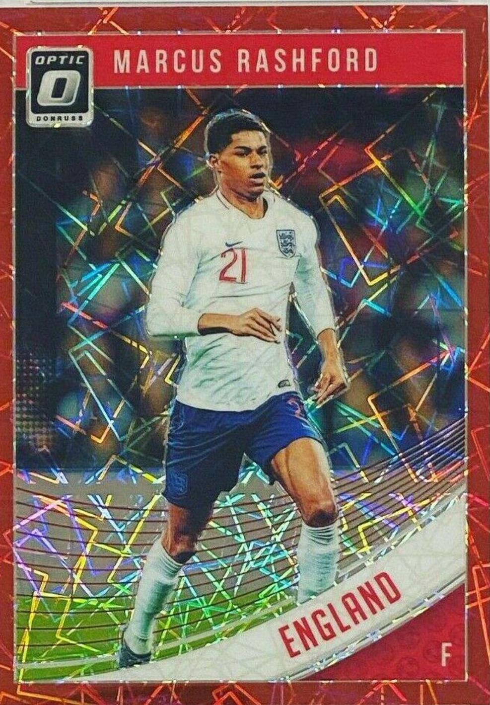 Marcus Rashford [Optic Red Velocity] #124