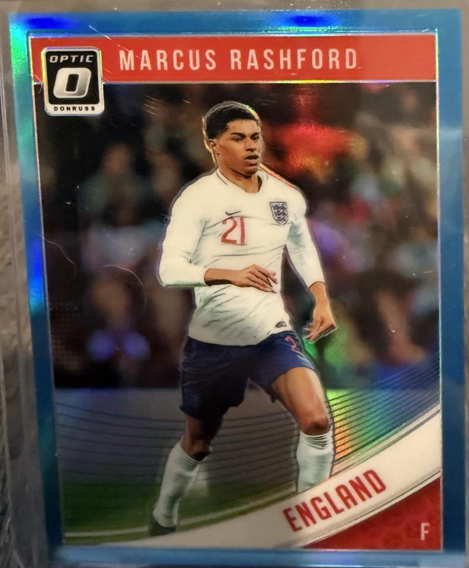 Marcus Rashford [Press Proof Blue] #124