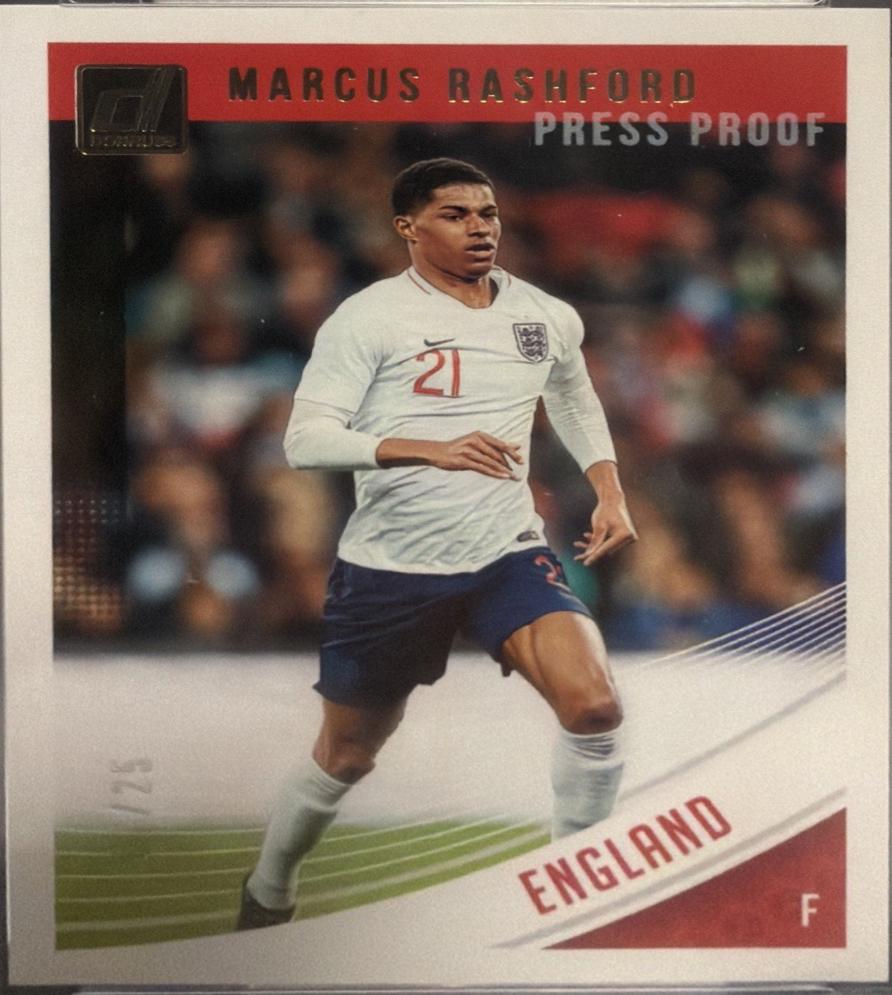 Marcus Rashford [Press Proof Canvas] #124