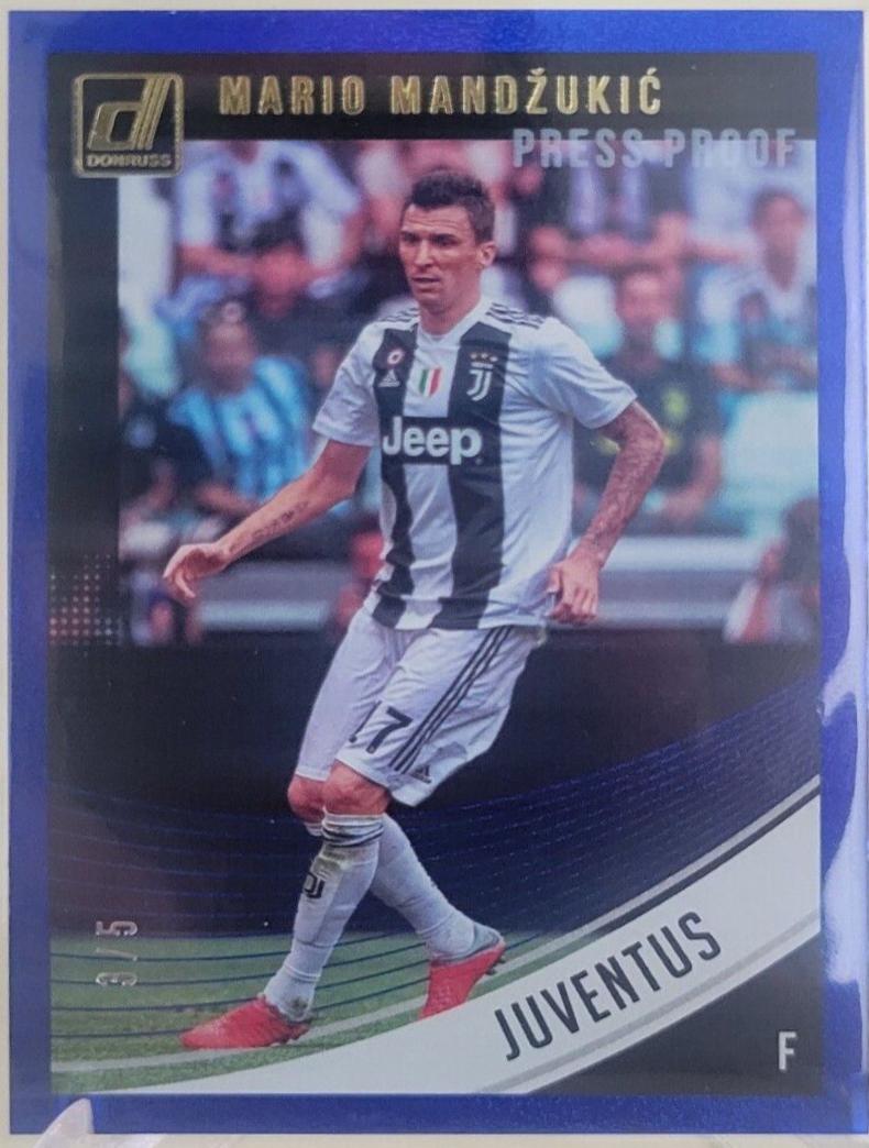 Mario Mandzukic [Press Proof Blue] #10