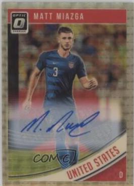 Matt Miazga [Optic Autograph Gold] #174